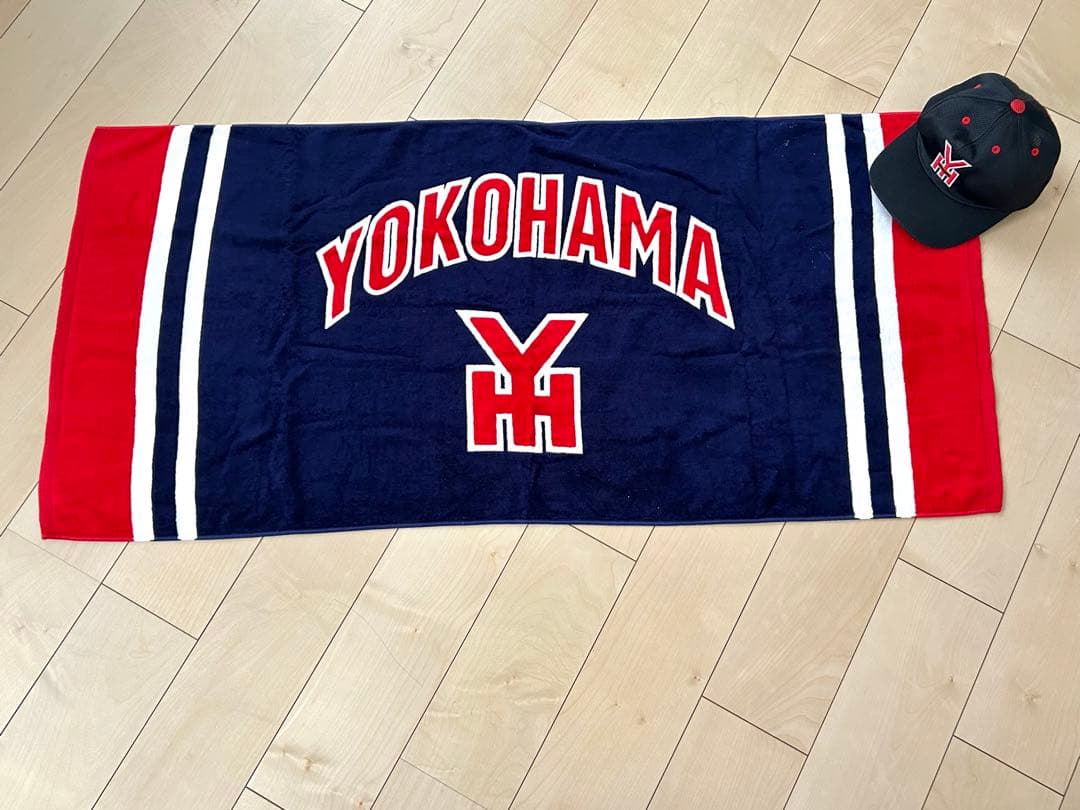 入手困難　YOKOHAMA 横浜高校 タオル　レア　応援 横高　特大　バスタオル