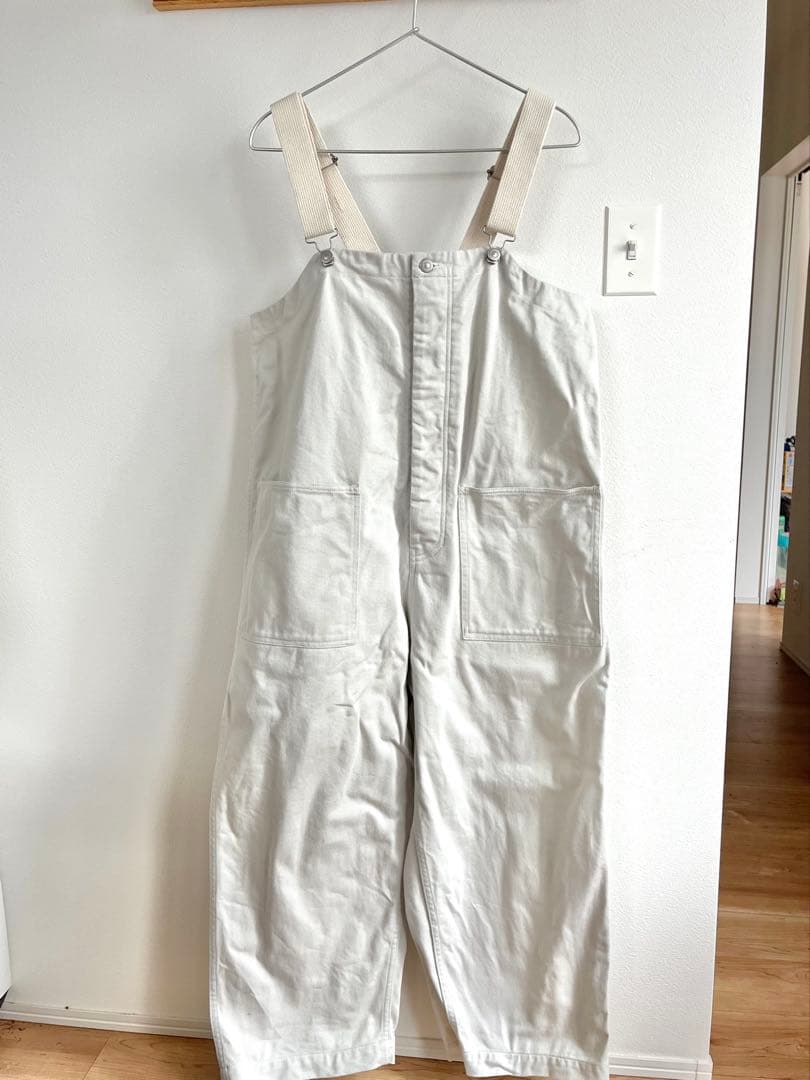 nest Robeネストローブ コットンツイルデッキサロペット