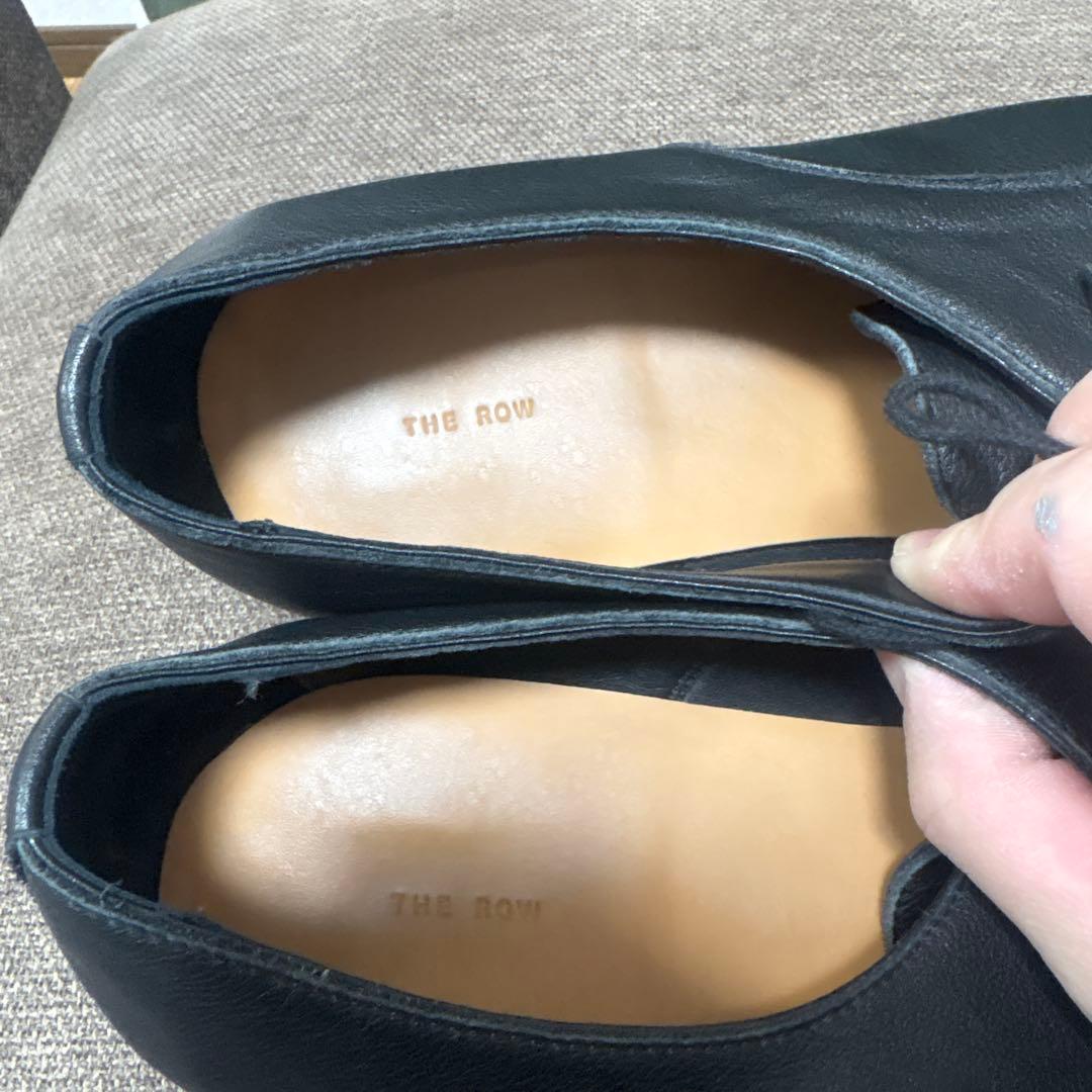 最終値下げthe row デルビ　レザーシューズ