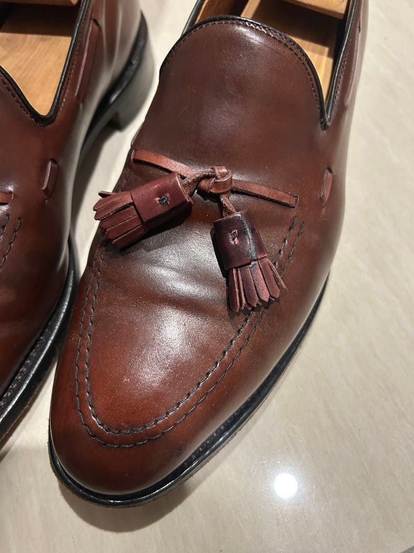 アレンエドモンズ　コードバン　タッセルローファー　10.5 D GRAYSON