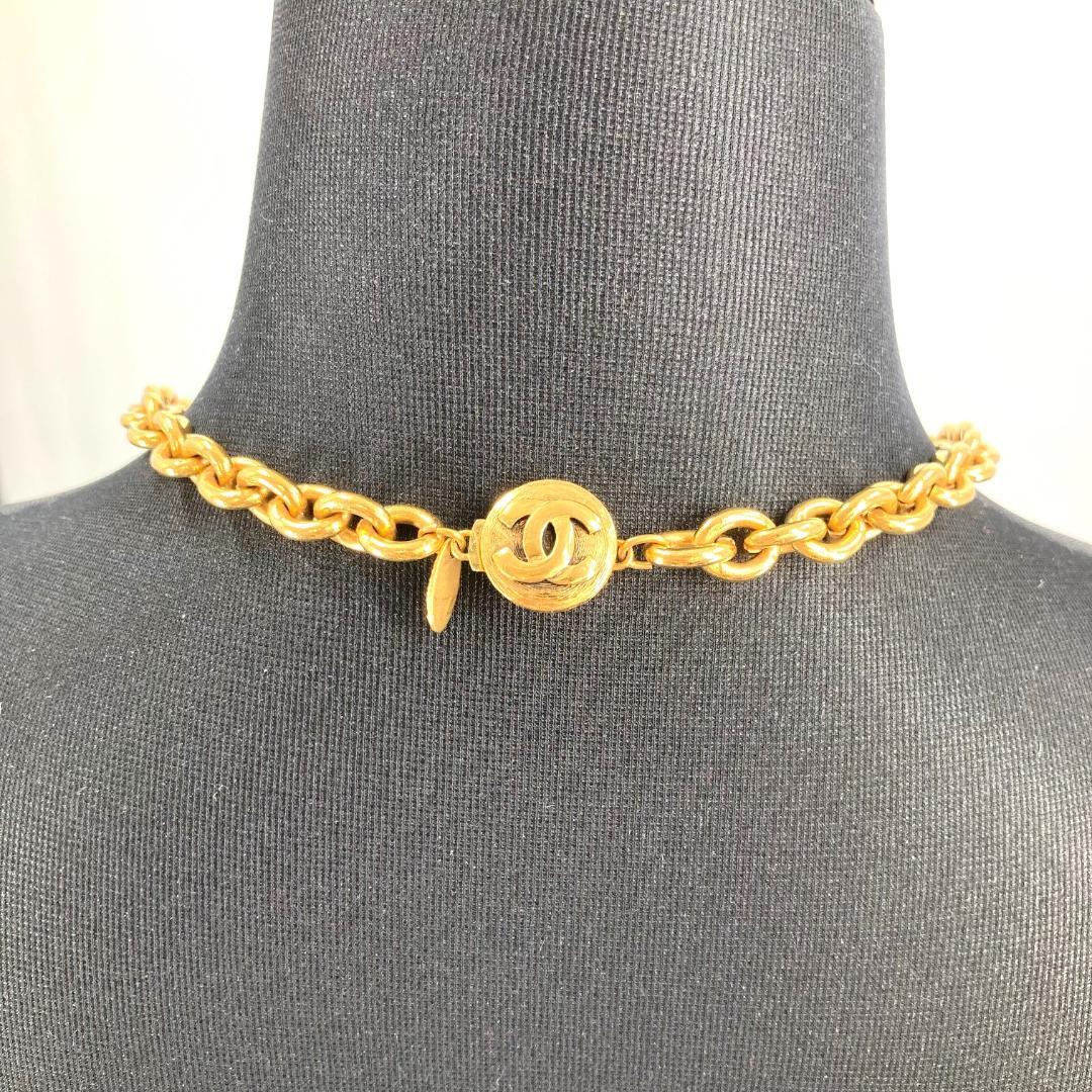 希少 CHANEL シャネル　ヴィンテージ　ココマーク　ロングネックレス