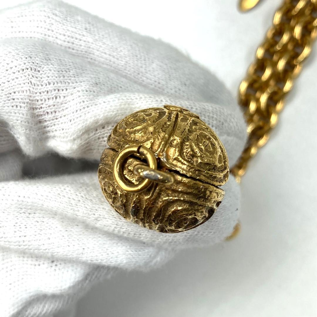 希少 CHANEL シャネル　ヴィンテージ　ココマーク　ロングネックレス