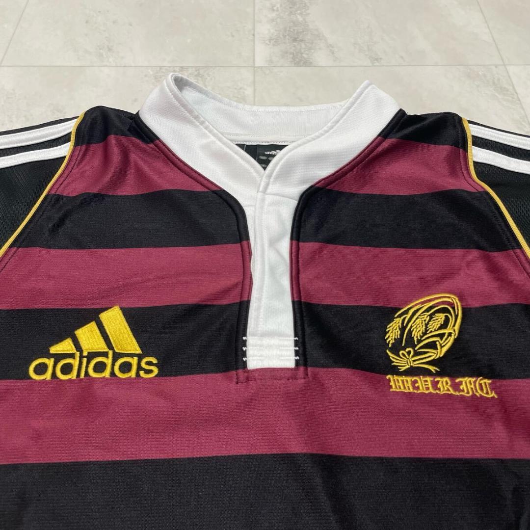 早稲田大学ラグビー部 ユニフォーム アディダス ラグビージャージ ラガーシャツ