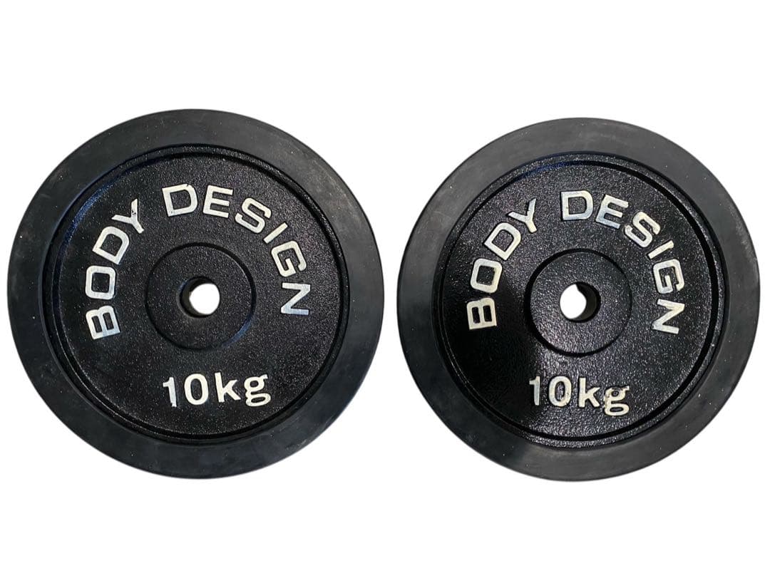 ★BODY DESIGN ラバープレート 10kg×2