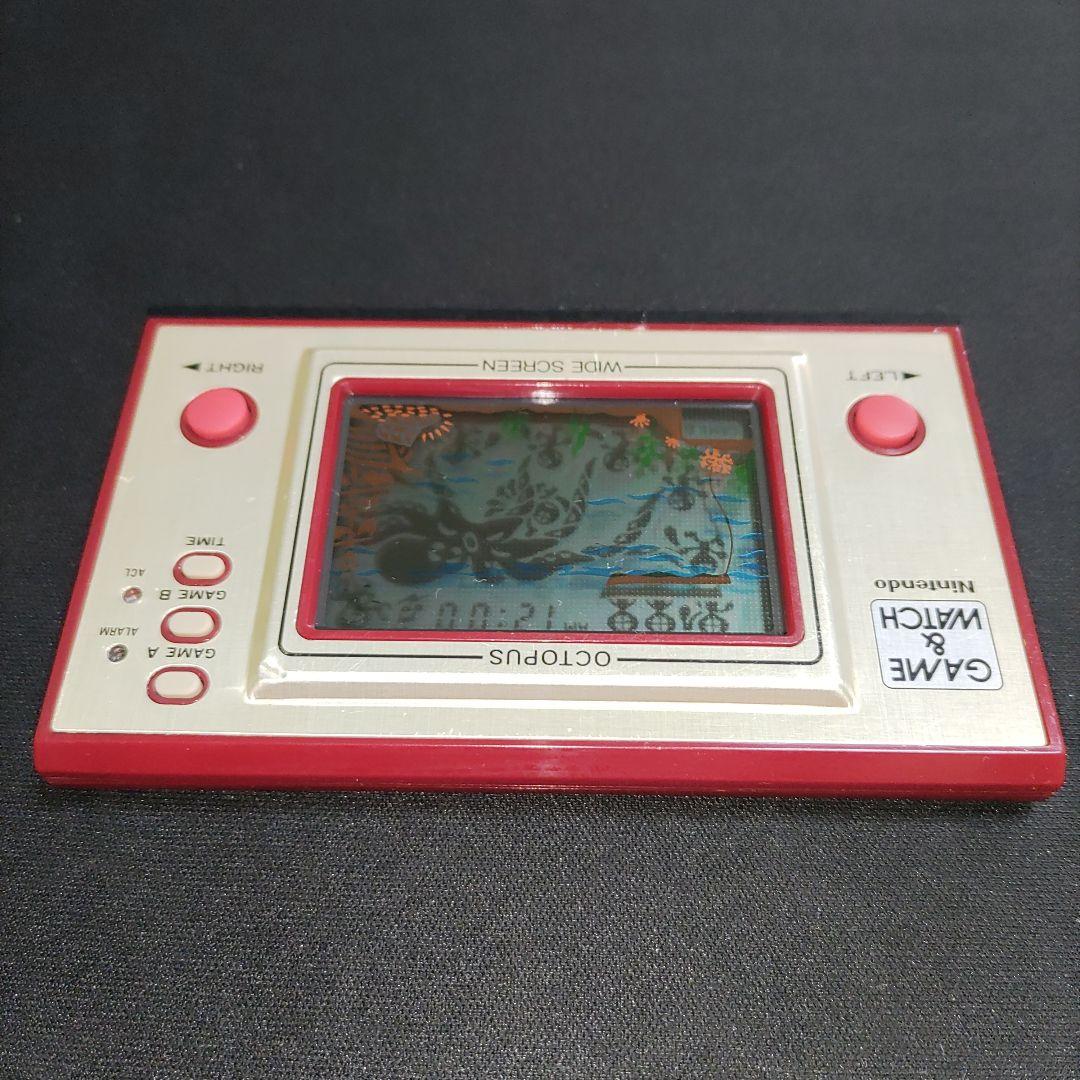 ゲーム＆ウオッチ　オクトパス　 【ボタン電池付き】