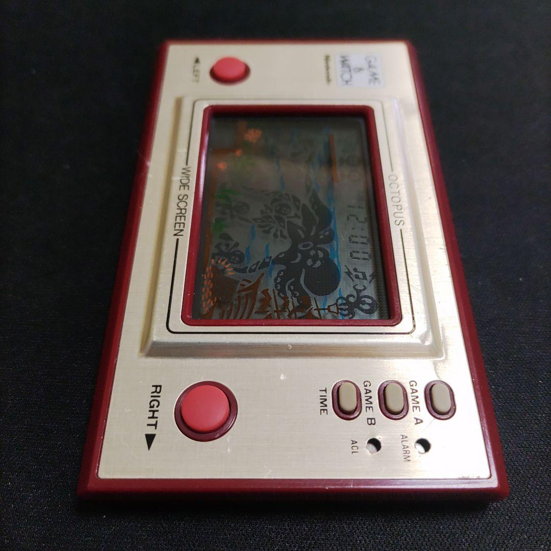 ゲーム＆ウオッチ　オクトパス　 【ボタン電池付き】
