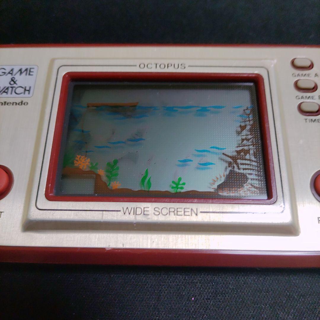ゲーム＆ウオッチ　オクトパス　 【ボタン電池付き】