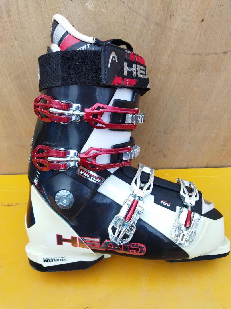 HEAD VECTOR VECTOR 100 男性用スキーブーツ　黒/白