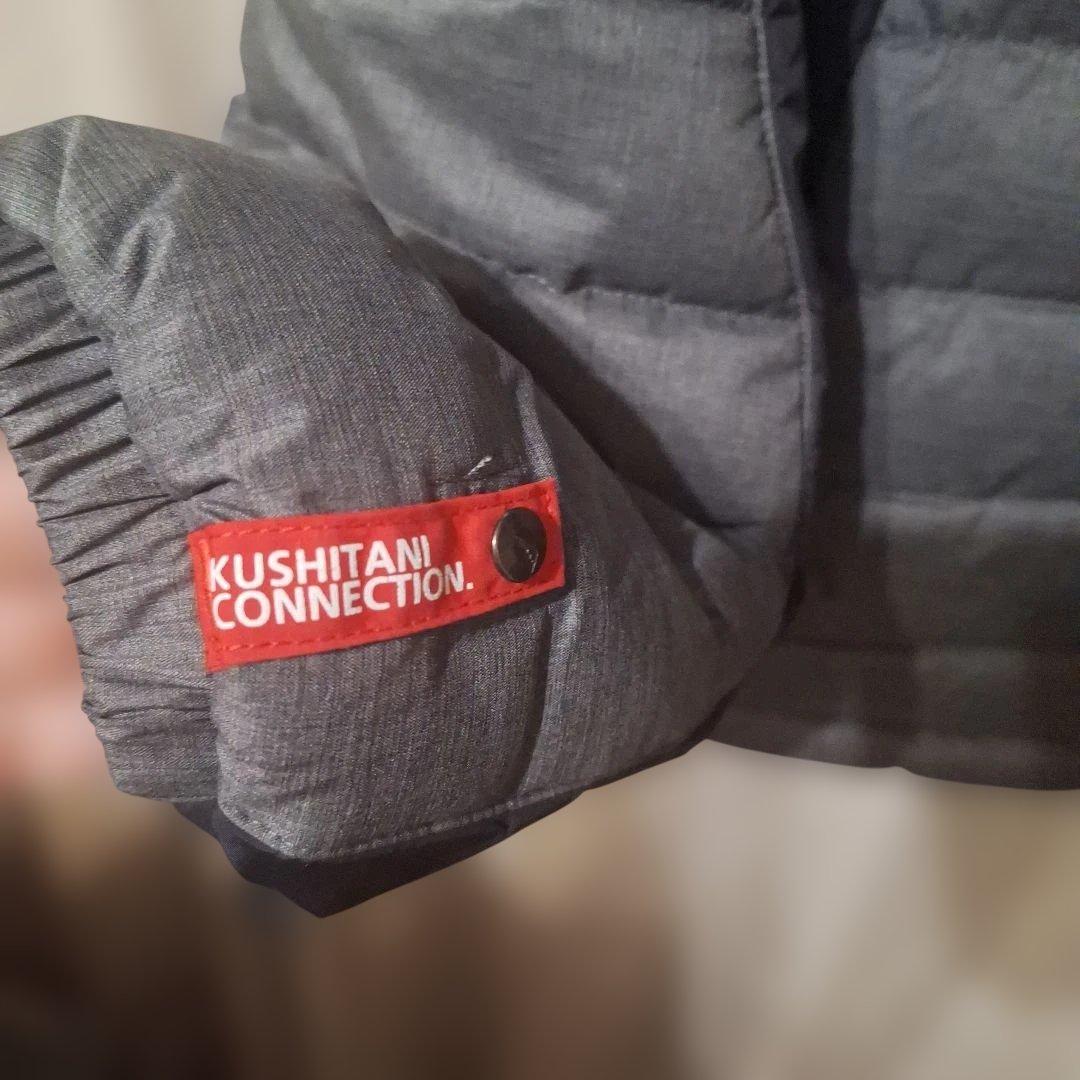 POP YOSHIMURA ダウンジャケット グレー/ブラック