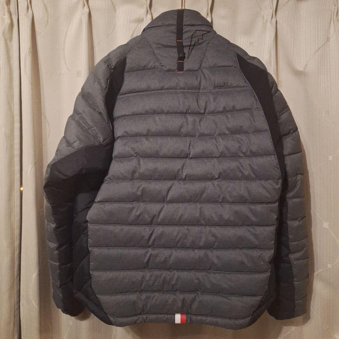 POP YOSHIMURA ダウンジャケット グレー/ブラック