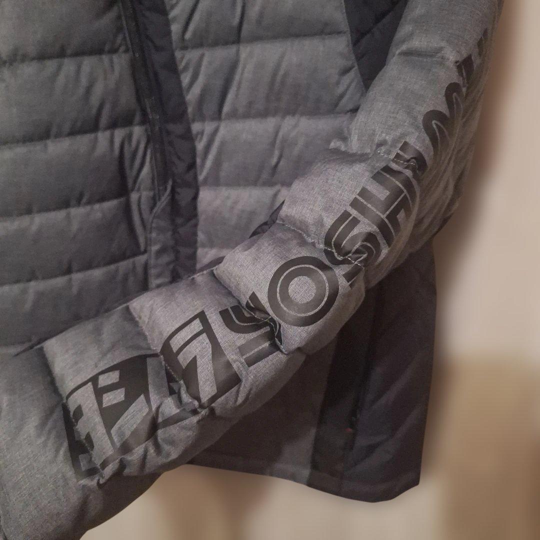 POP YOSHIMURA ダウンジャケット グレー/ブラック