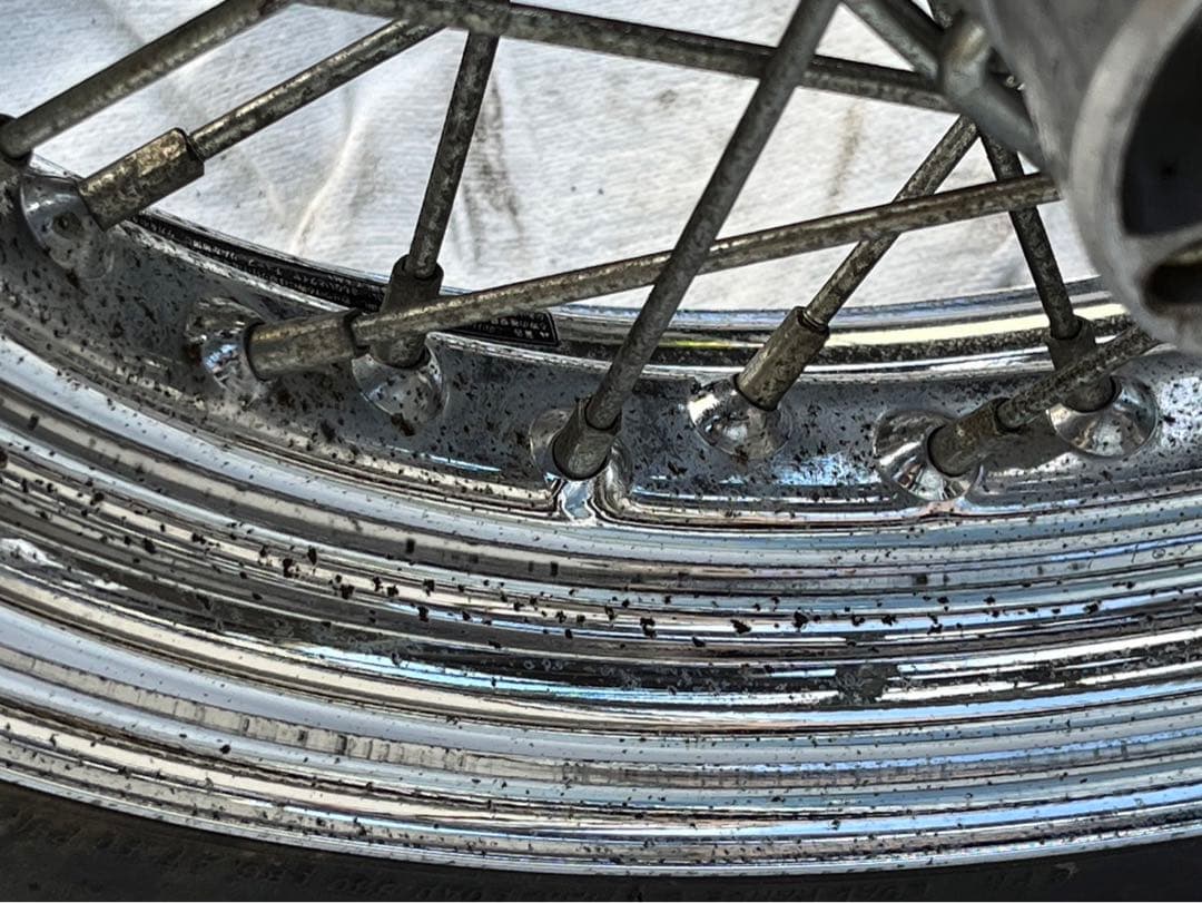 ハーレー　ホイールタイヤセット