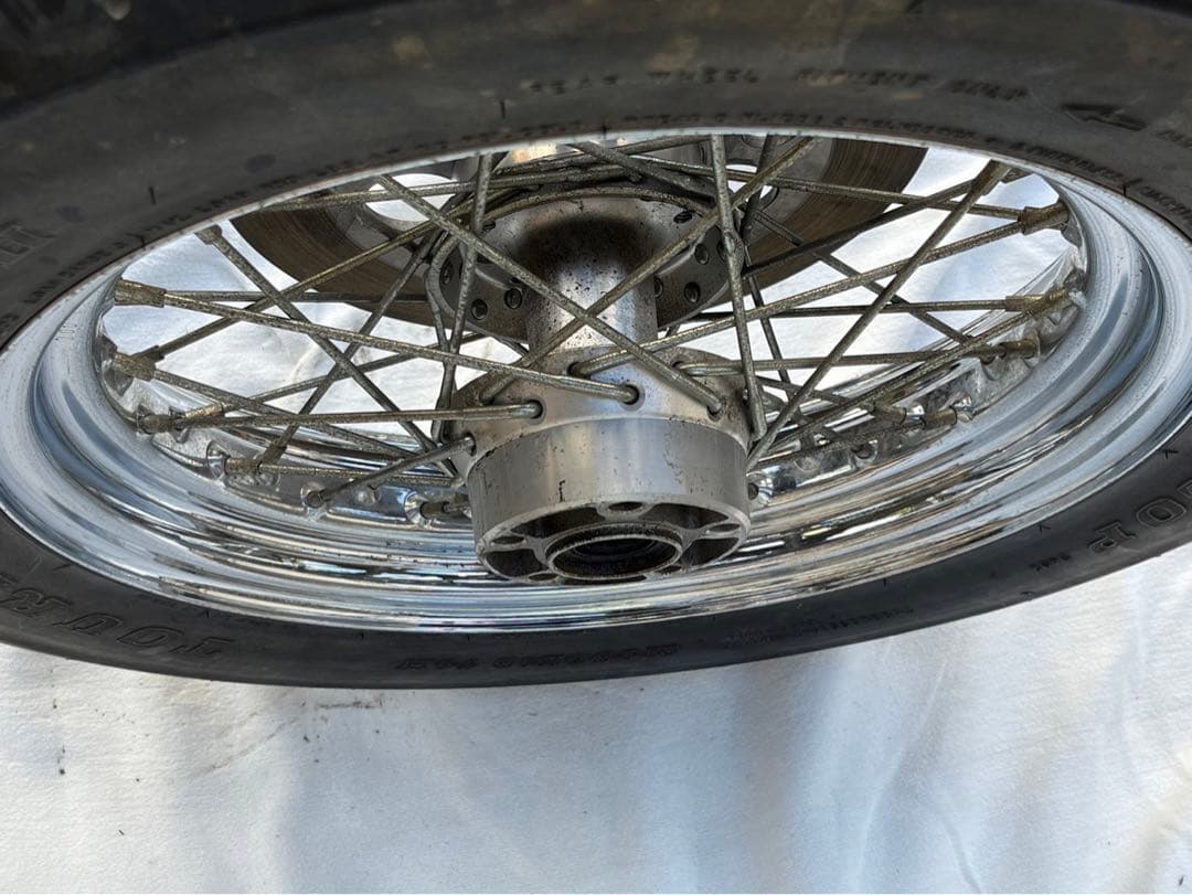 ハーレー　ホイールタイヤセット