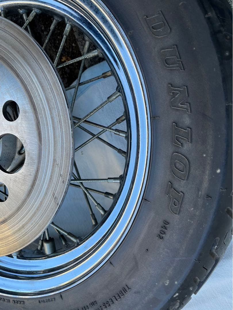 ハーレー　ホイールタイヤセット