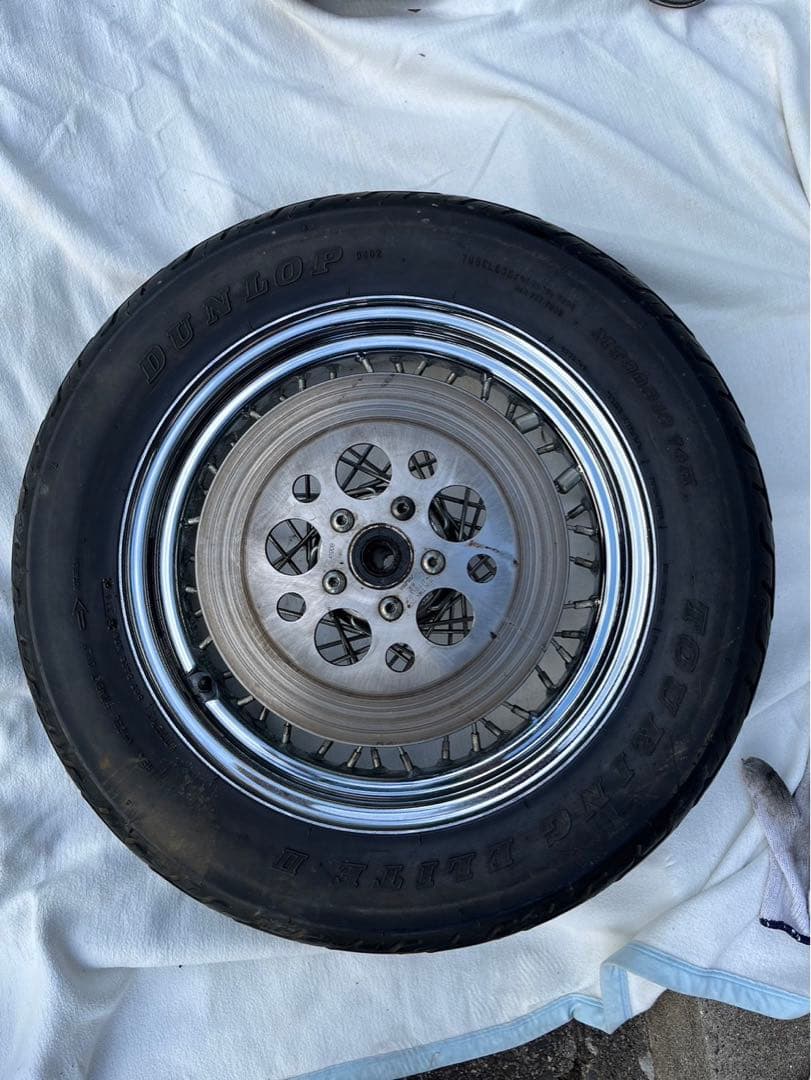 ハーレー　ホイールタイヤセット