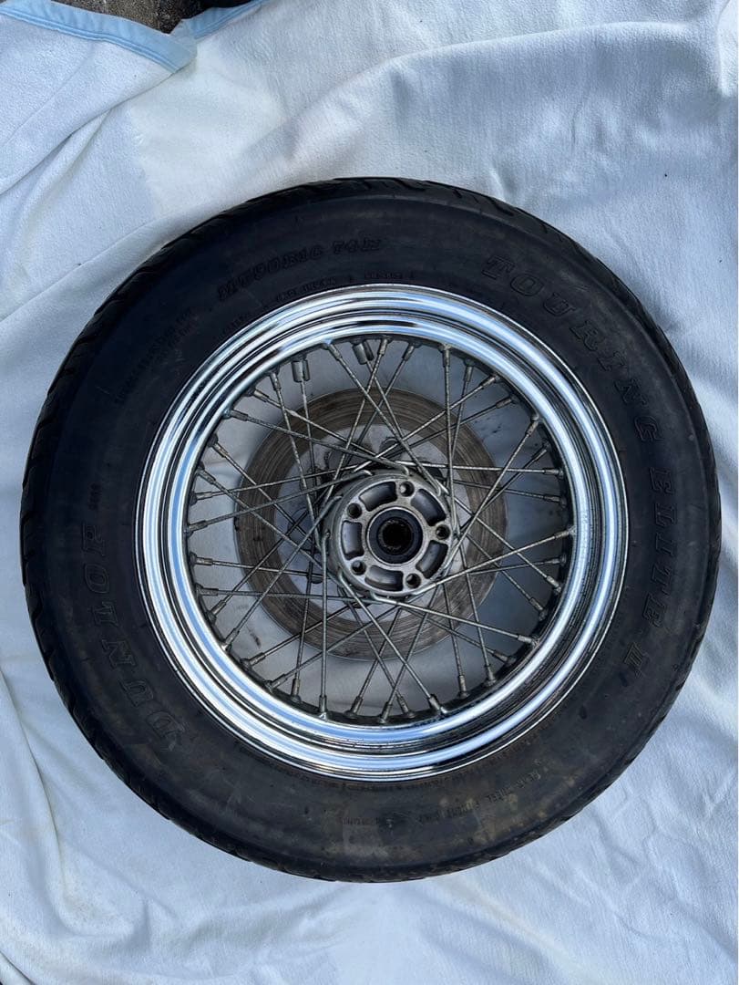 ハーレー　ホイールタイヤセット