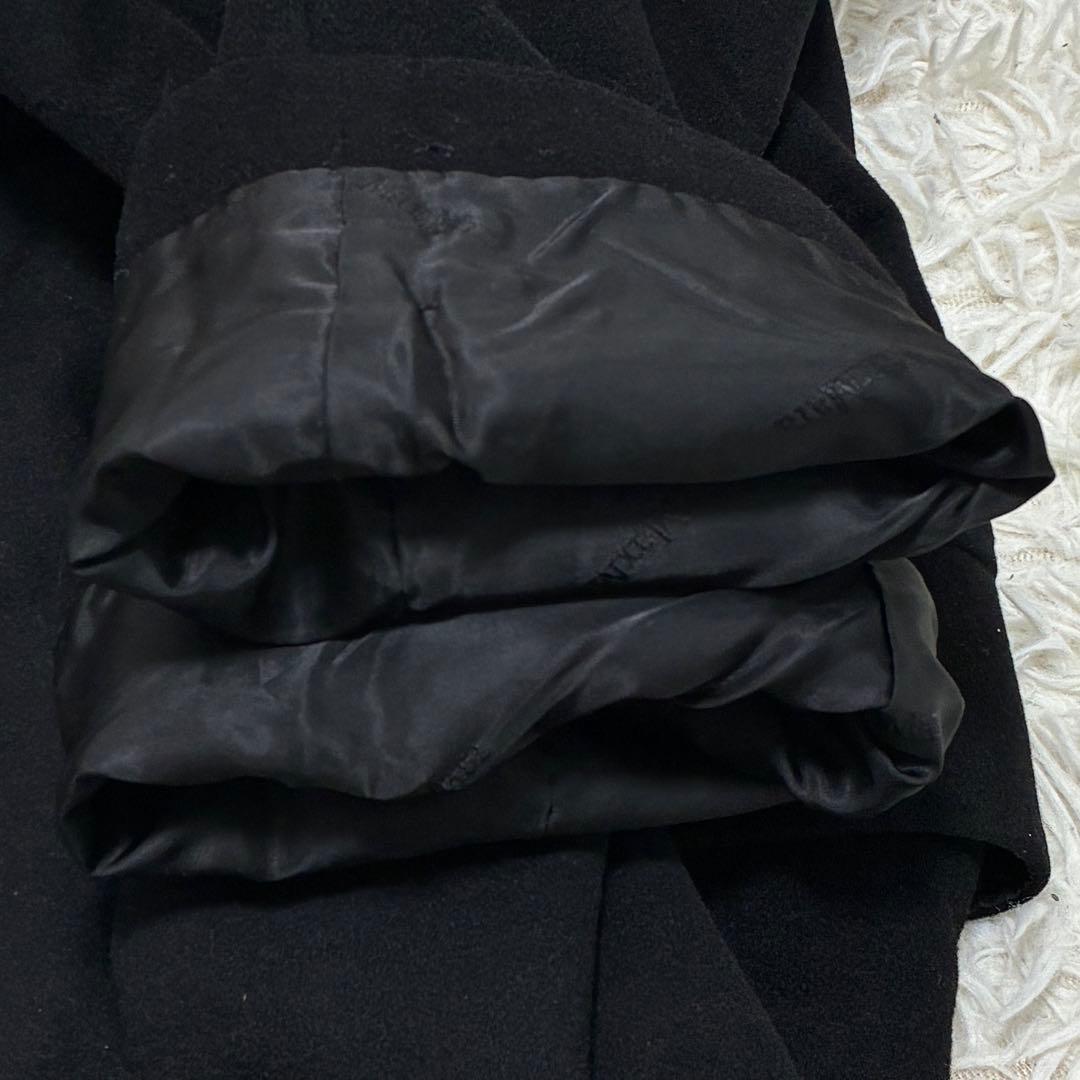 美品・最高級 マックスマーラ ロングコート カシミヤ100% レディース L 黒