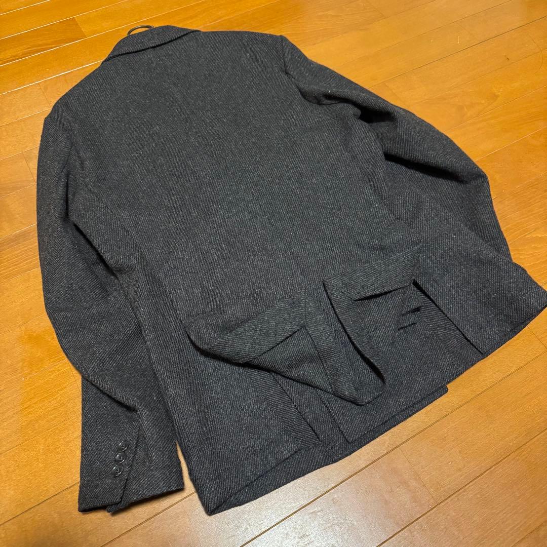 B:MING ダブルブレストスーツ 48 ダークグレー