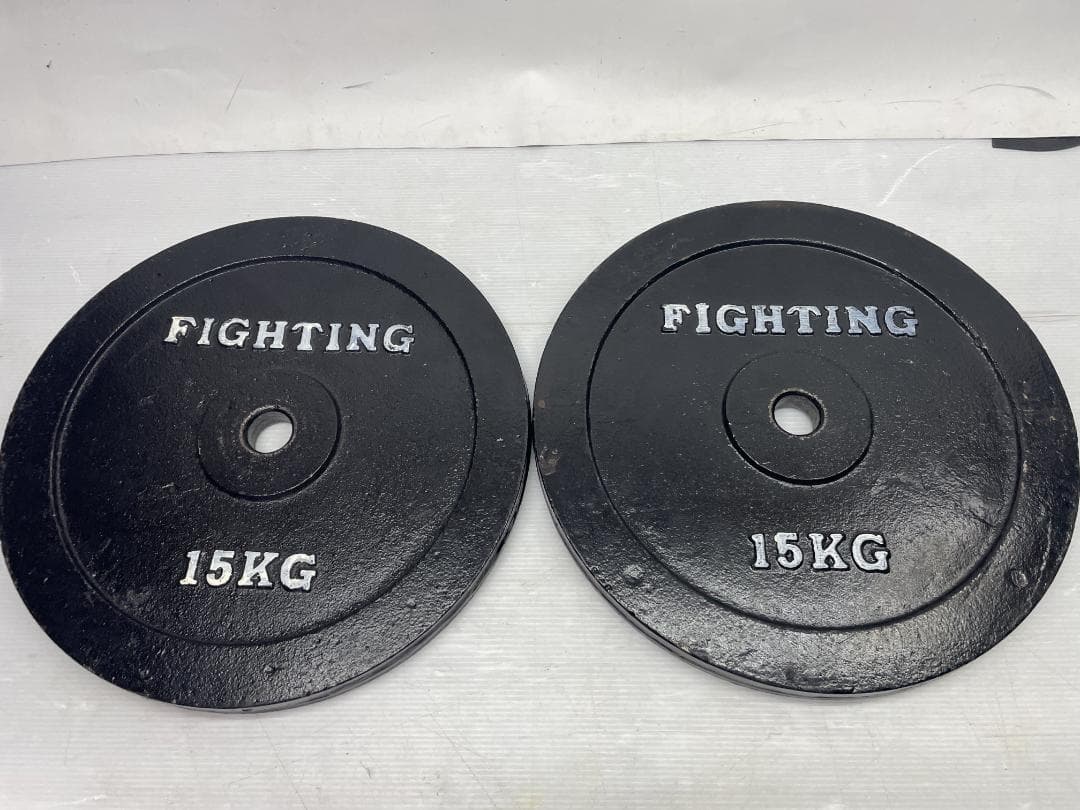 FIGHTING ROAD ダンベルプレート 15KG 2枚 09c74.4