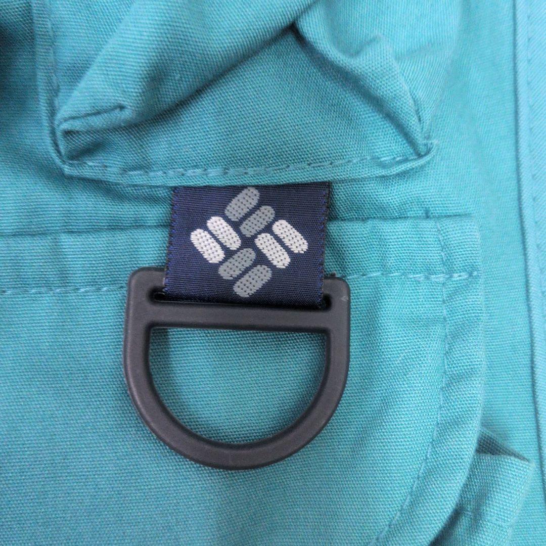 希少　Columbia フィッシングベスト L グリーン
