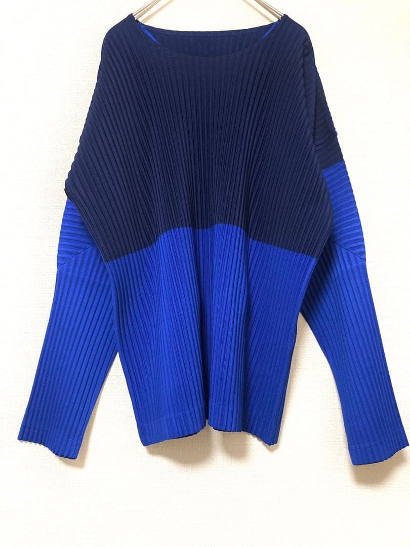 オムプリッセ　イッセイミヤケ　プリーツ　ロンT 長袖　Tシャツ　トップス　メンズ