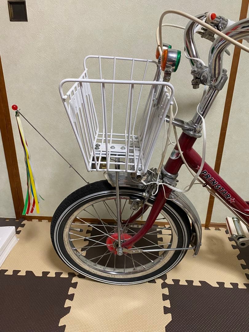 当時物　日米富士自転車株式会社　幼児用自転車　FUJI プリンスター　昭和