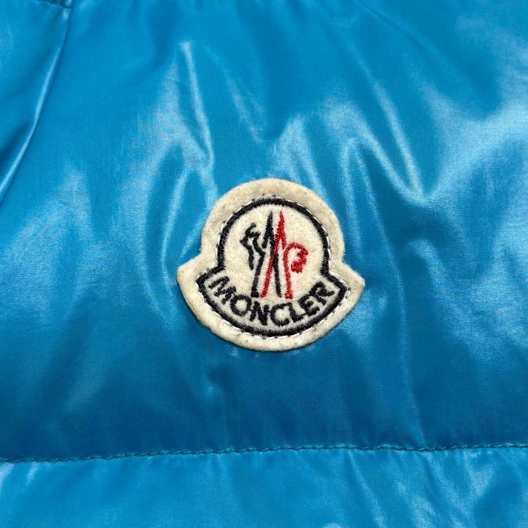 399【希少モデル・カラー】モンクレール ダウンベスト GIDE 水色 サイズ0