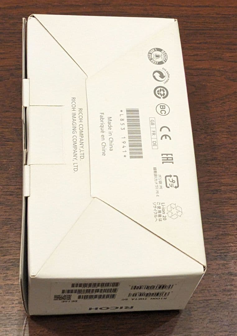 未使用 RICOH THETA SC 360度カメラ ベージュ 全天球カメラ