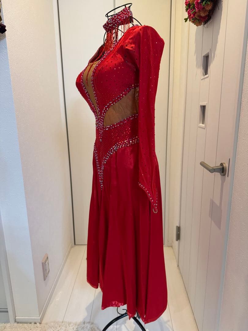 ダンスドレス　レッド