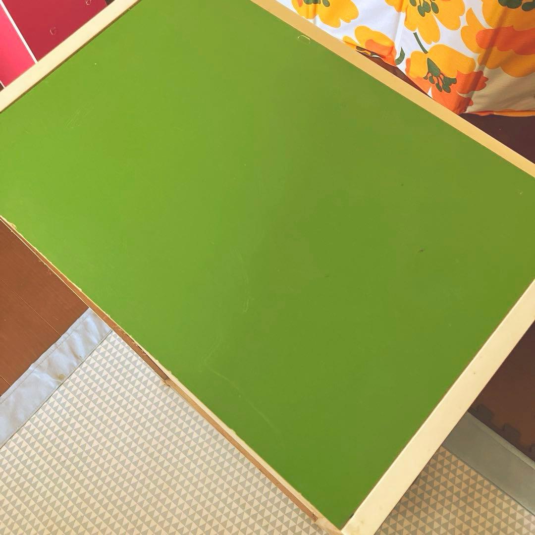 レトロポップ 木製 5段 チェスト 箪笥 グリーン昭和レトロ 引き出し 緑