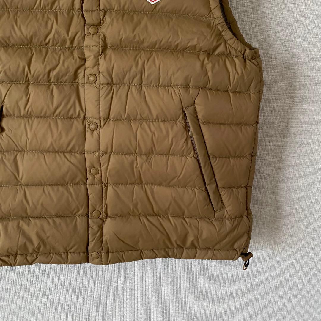 【yu.sa.ka】【新品】DANTON カーキ ダウンベスト 36