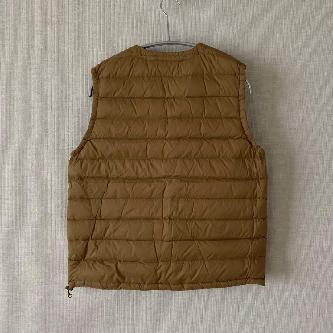 【yu.sa.ka】【新品】DANTON カーキ ダウンベスト 36