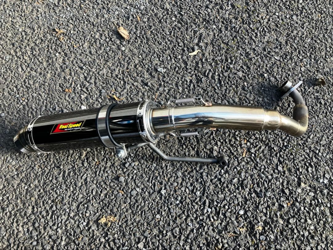 ゆ*ち様 RealSpeed マフラー ステンレス ジョグZR SA39J SA