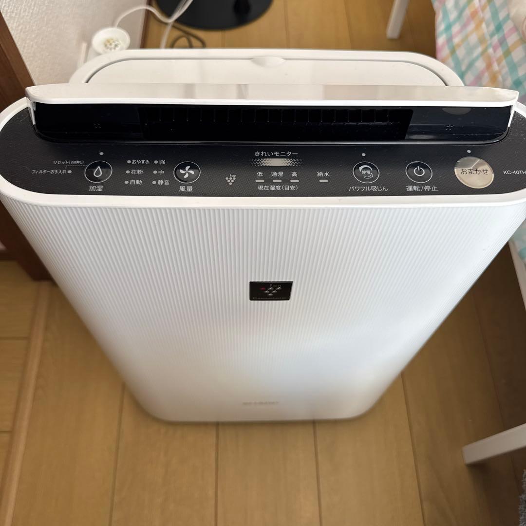 p*1様 未使用に近い極美品　SHARP シャープ　KC-40TH7-W 加湿空