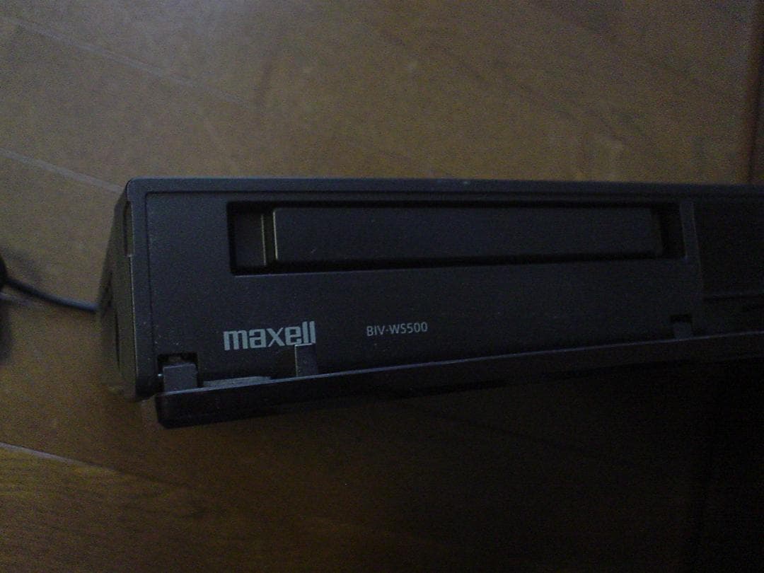 maxell BD レコーダーBIV-WS500／1TB換装／純正リモコン
