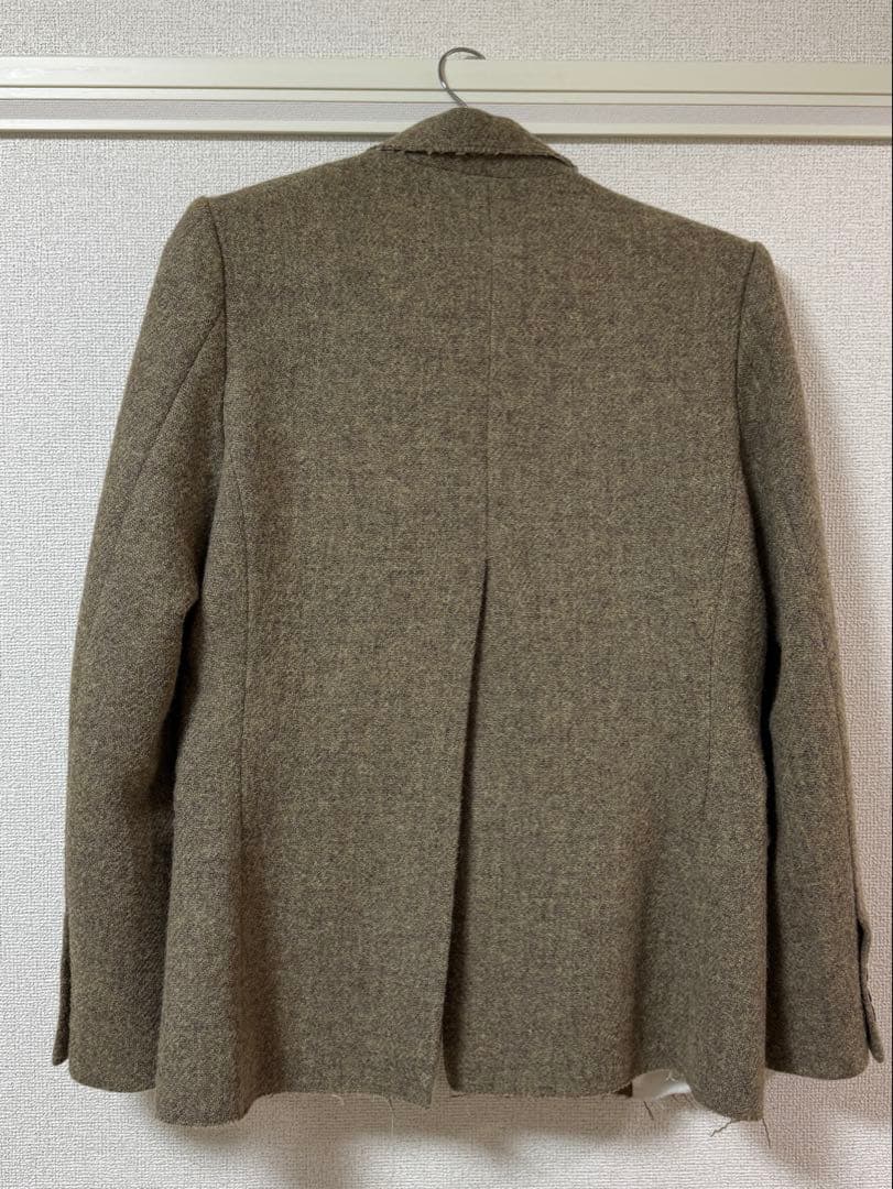 【美品】TODAYFUL CUTOFF WOOL JACKET 36 Olive