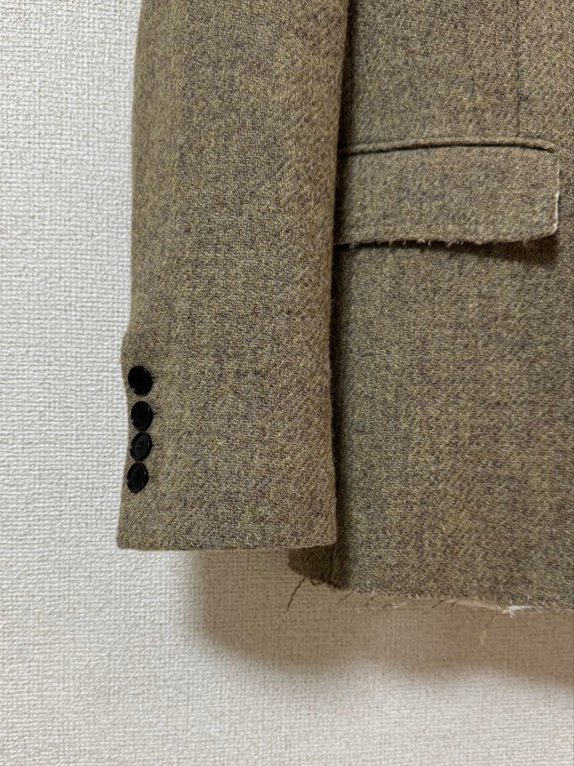 【美品】TODAYFUL CUTOFF WOOL JACKET 36 Olive