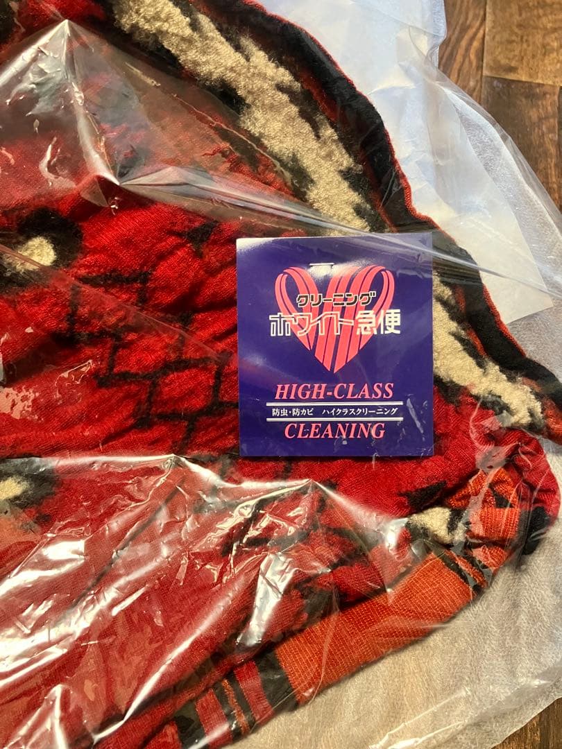 【美品】キャピタル　KAPITAL. 縮絨ウールマフラー　ナバホ柄