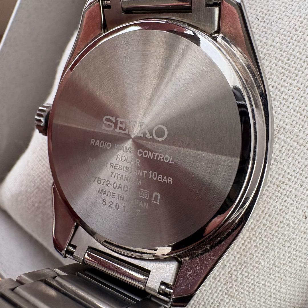 SEIKO ASTRON ORIGIN SBXY031 チタン ソーラー 電波