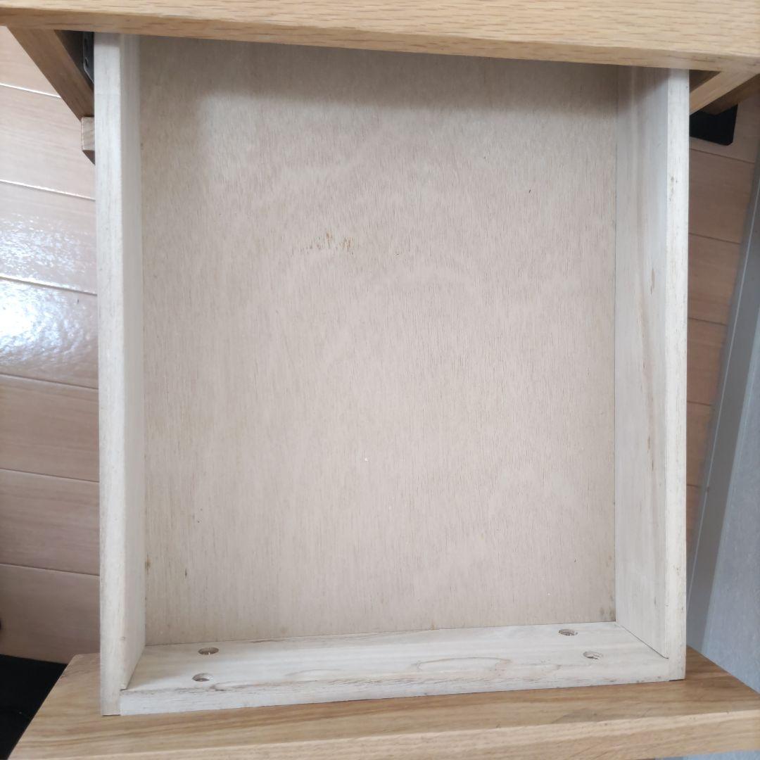 ゲーム卒、骨董品捨てる　無印良品　オーク材　キャビネット