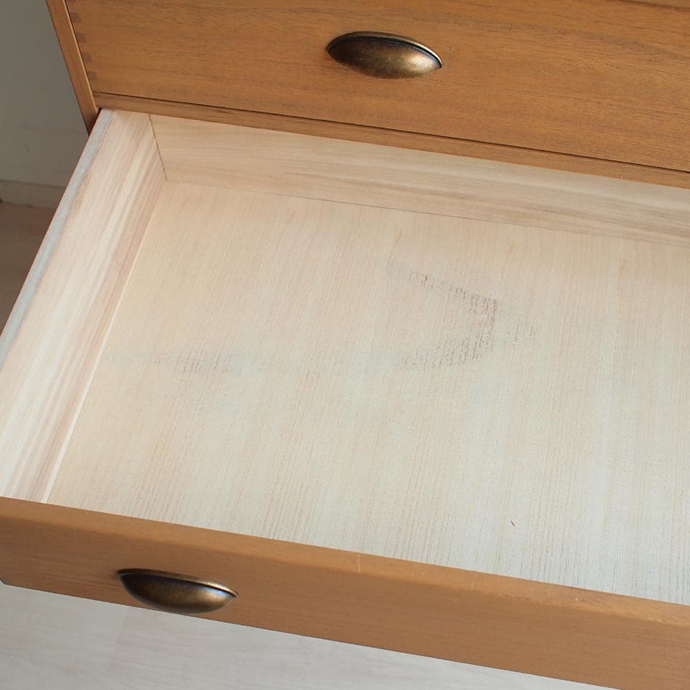 株式会社マーゼルン 総桐チェスト クローバー 100cm オイル仕上げ