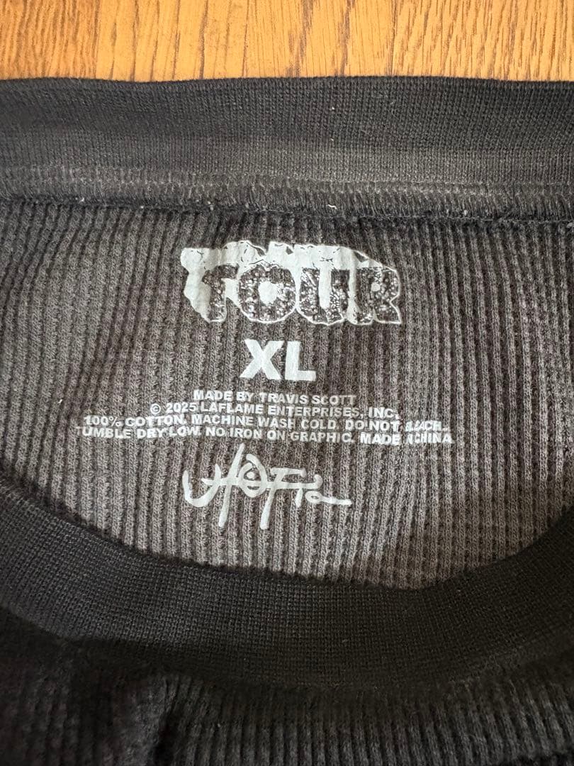 Travis Scott Circus Maximam ツアーグッズ ロンT