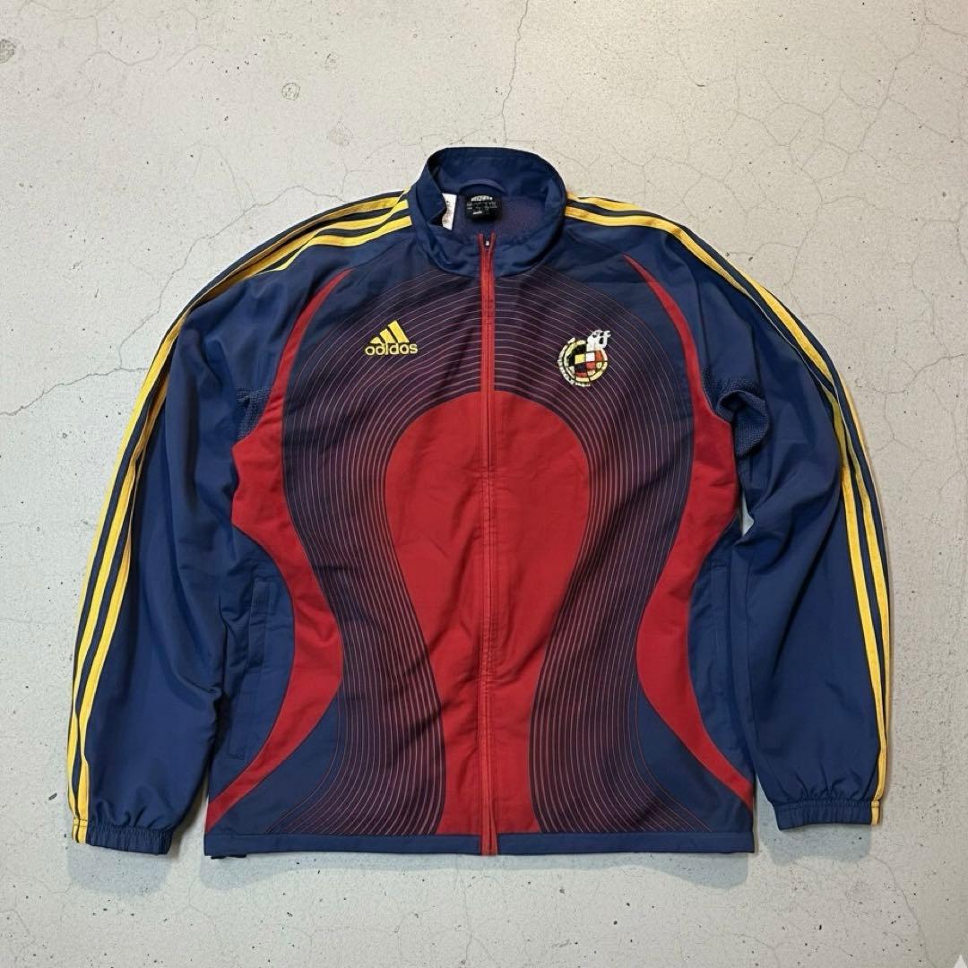 スペイン代表 ヴィンテージナイロンジャケット y2k 00s テック系 city