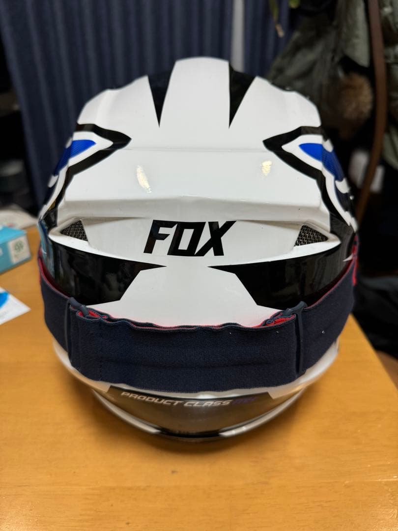 FOX V1 レース ヘルメット　ゴーグル付き　極上