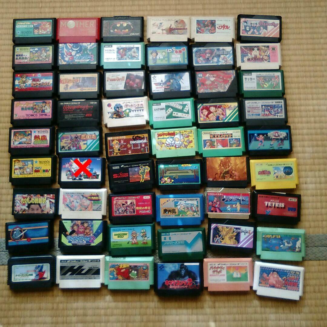 ファミコン　まとめ売り101本