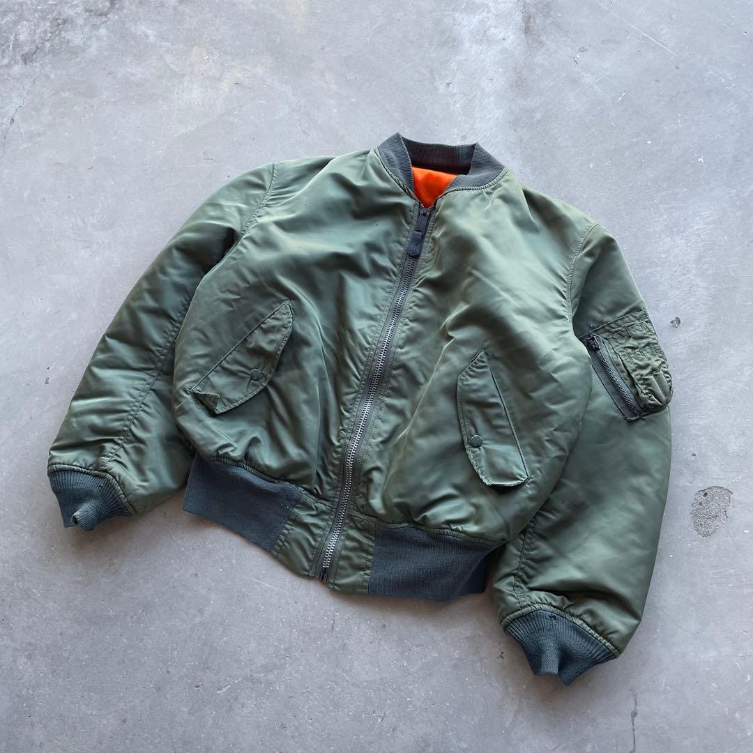 80s Alpha MA-1 USA製