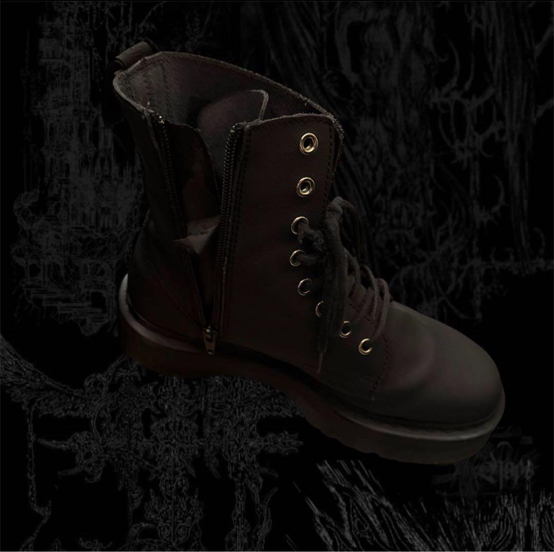 Dr.Martens 厚底 JADON uk7 メッシュ opium