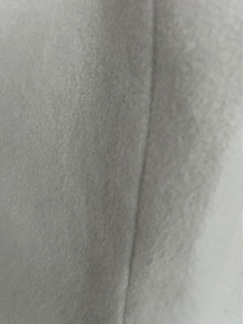 ヨリ ノーカラー アイボリー コクーン型 ウール コート