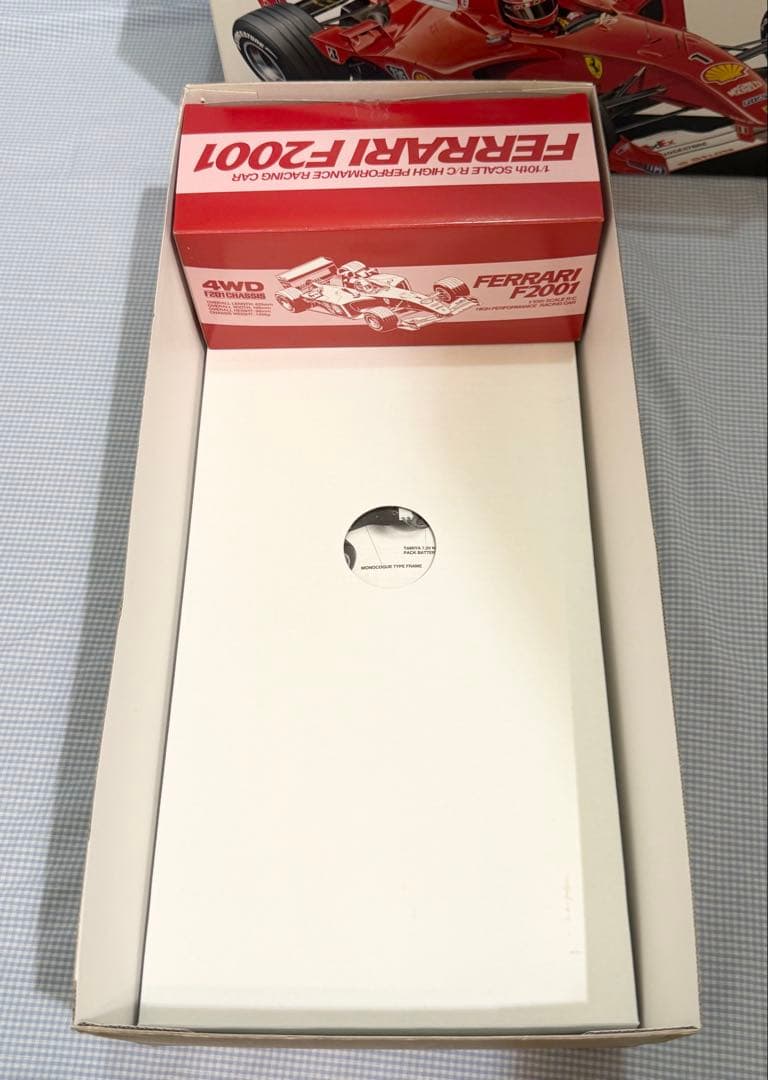 【未組み立て】タミヤ◆フェラーリF2001 1/10スケール 4WD 1/10