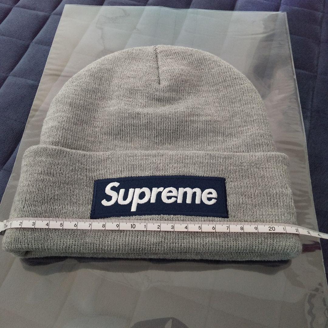 は*ー様 Supreme×ニューエラ ビーニー25FW 最新グレーBOXLogo